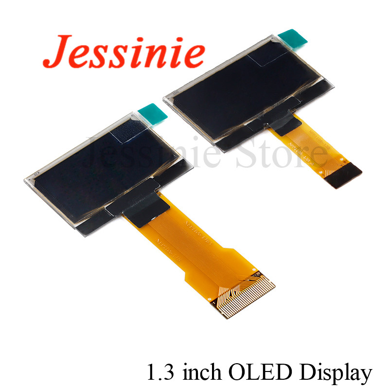 I2C Lcd Display - OLEDLCDディスプレイモジュール,白と青のパラレルインターフェイス,16ピン,30ピン,128x64,sh1106,spi,iic,i2C