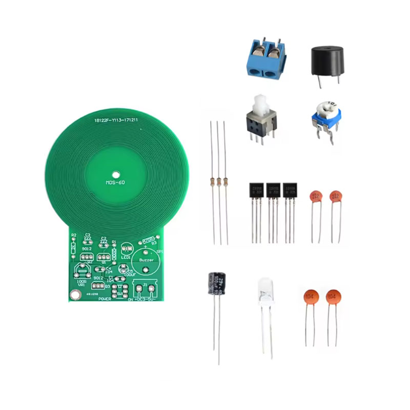 Diy Electronics Projects For Beginners - 金属探知機 DIY キット非接触電子センサーモジュール、初心者向けのはんだ付け練習プロジェクト、3V-5V DC