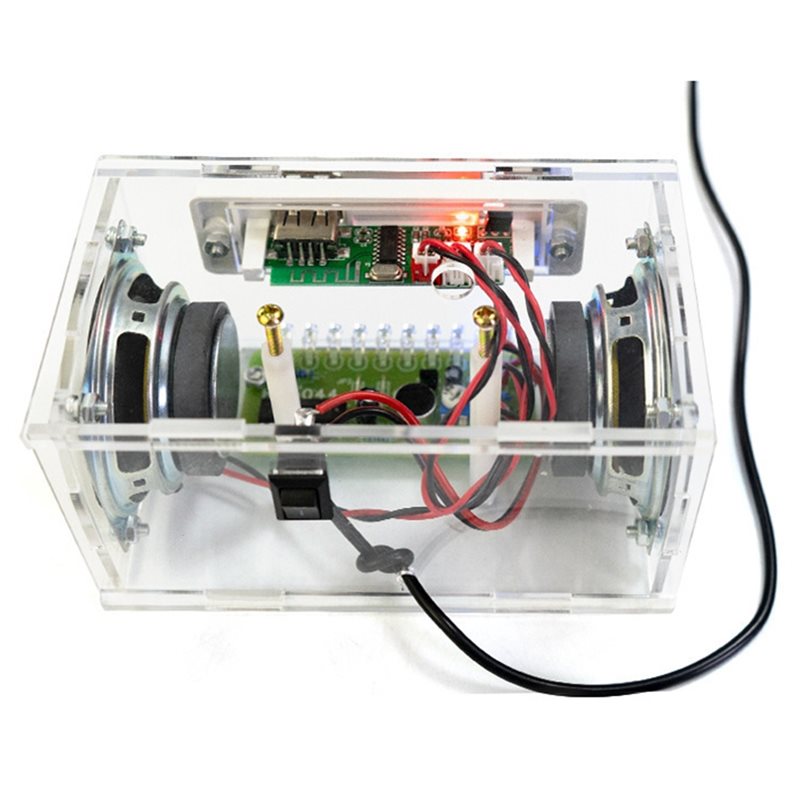 Diy Electronics Projects For Students - A24U DIY Bluetooth スピーカー電子キット、学生向けのはんだ付け練習ステレオ、教育用電子プロジェクト
