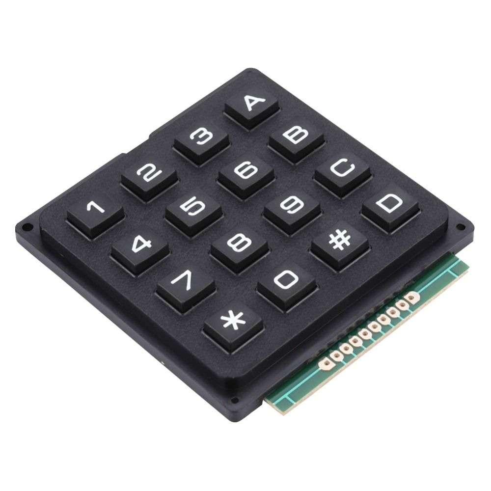 Diy Electronics Uk - 実用的な 4x4 数字キーパッド 16 キーポータブルキーボードモジュール外部キーパッド DIY