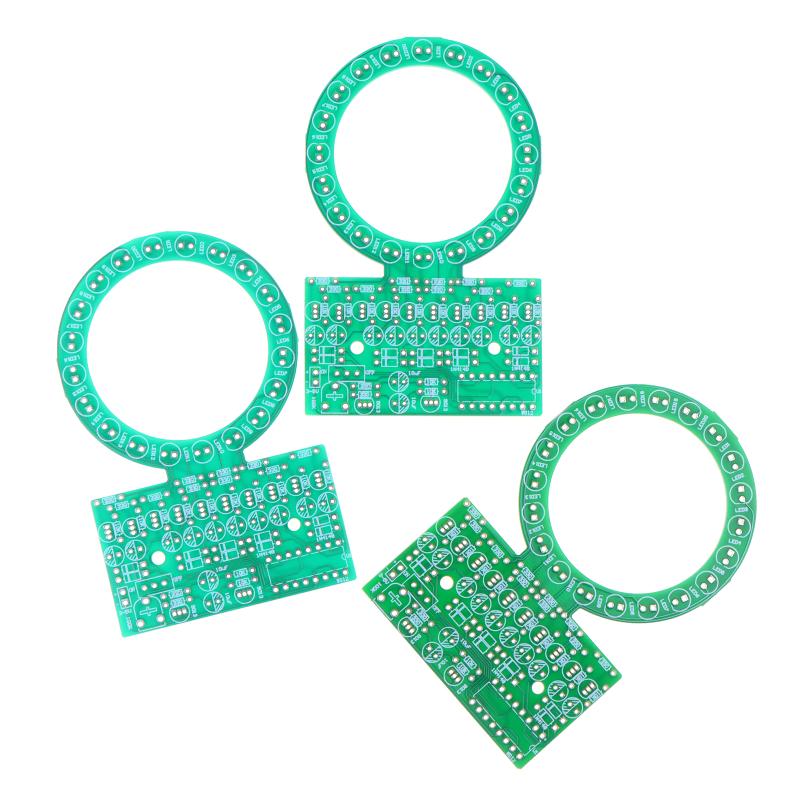 Diy Electronics Projects For Students - DIY LED流水ライトキット NE555 はんだ付け練習用電子工作キット 学生向け DIY溶接学習セット