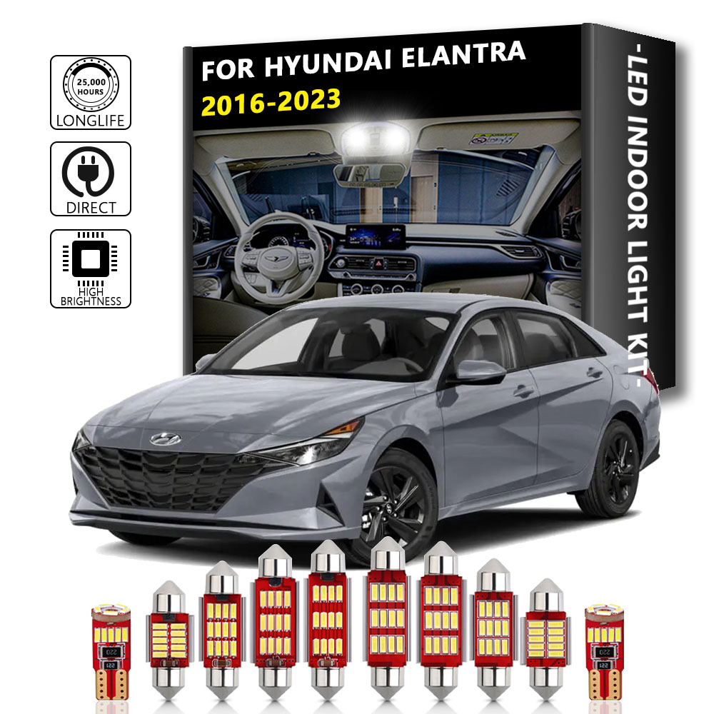Led Assortment Kit - 10個入り ヒュンダイ エラントラ MK6 VI 6