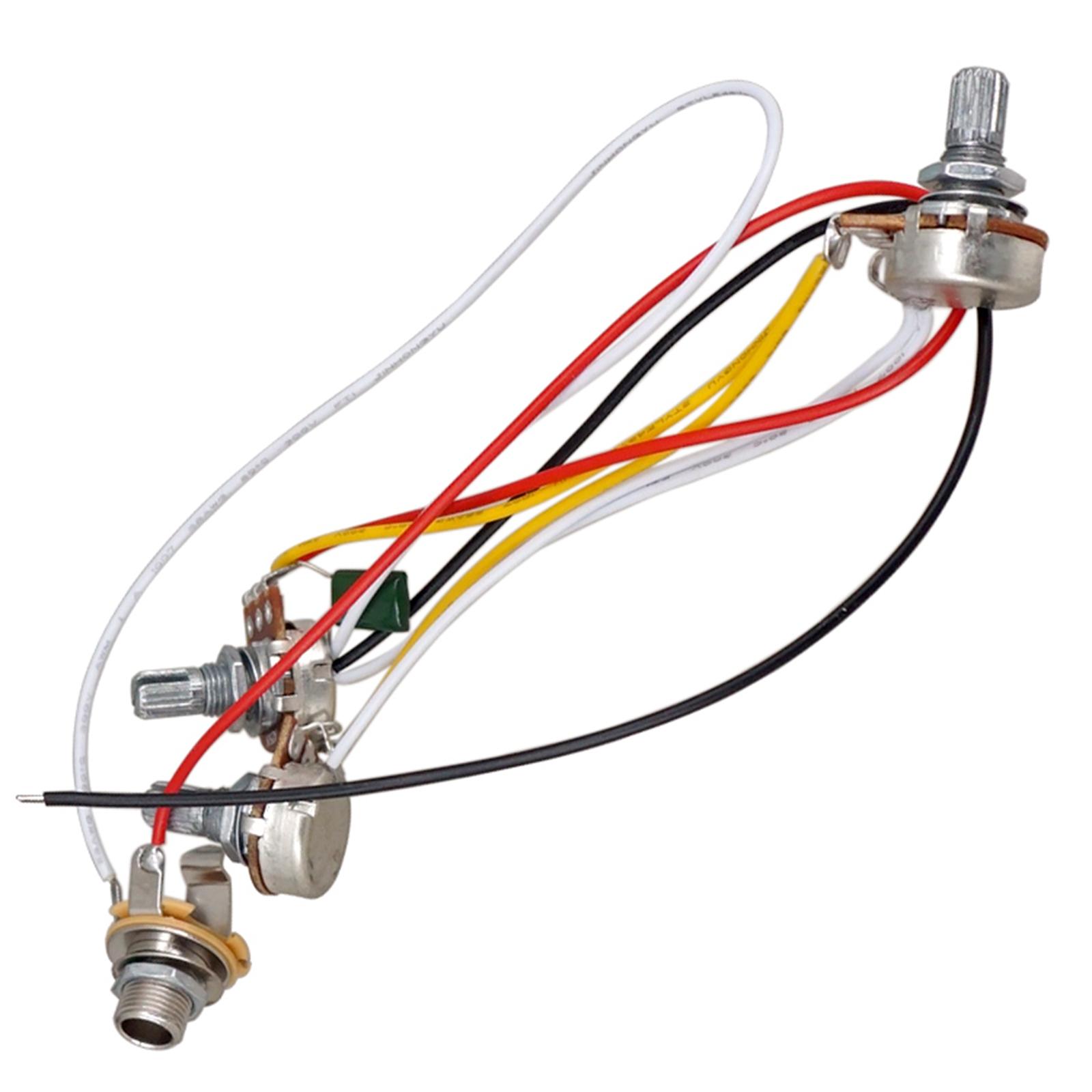 Diy Electric Guitar Electronics - エレキギター用配線ハーネス、配線済み耐久性ポテンショメーター