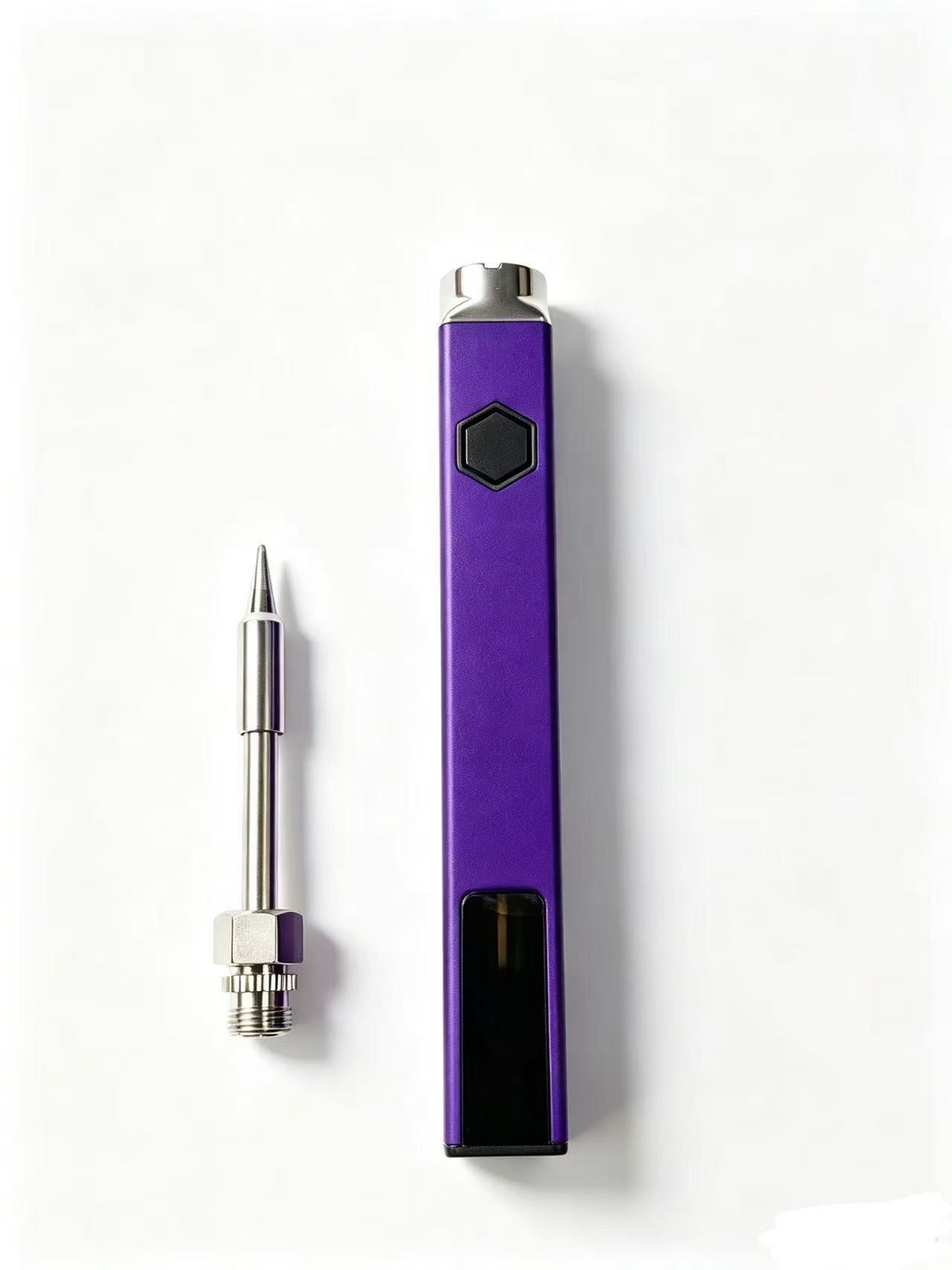 Flux Pen Electronics - 新しいスクエア型LEDストリップディスプレイ バッテリーロッド Type-C充電インターフェース ワイヤーペン 電子修理ツール はんだごてアクセサリー