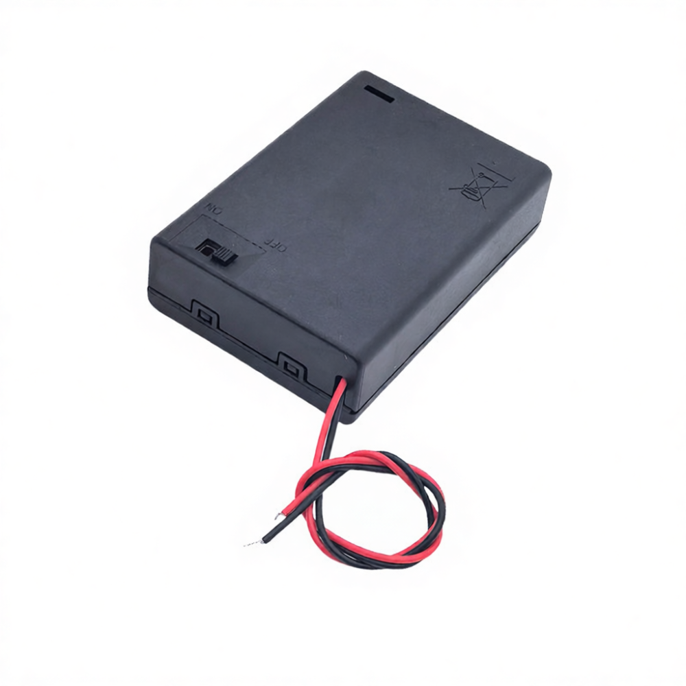 AA電池ホルダーボックス（カバー、スイッチ、リード線付き）D - Diy Electronics Holder のレビューと価格
