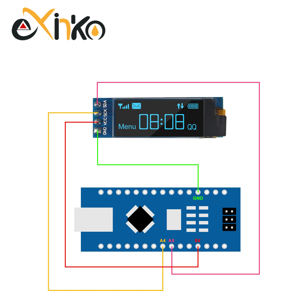 1-10個 0.91インチ OLEDディスプレイモジュール  - I2C Lcd Display のレビューと価格