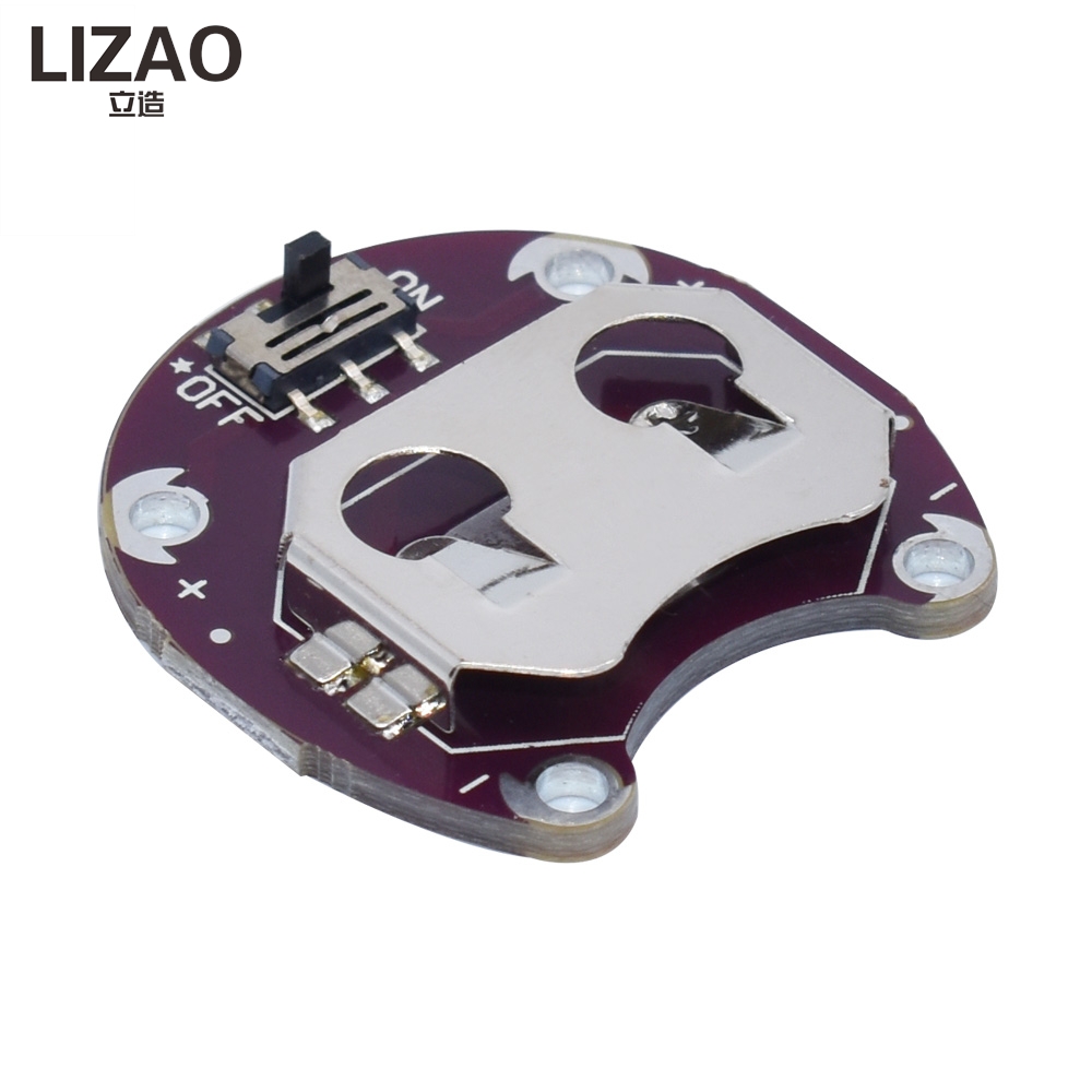 LIZAO CR2032 バッテリーブロックモジュール オン - Diy Electronics Holder のレビューと価格