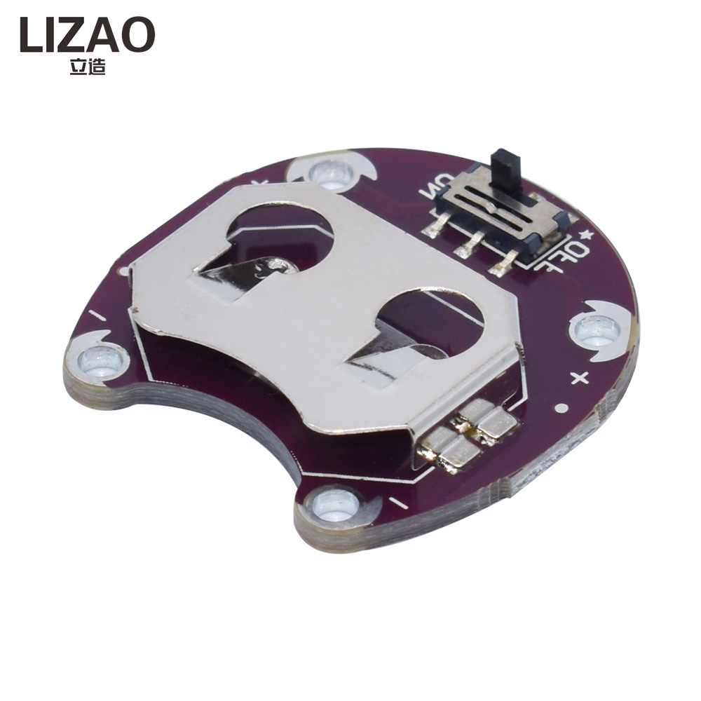 LIZAO CR2032 バッテリーブロックモジュール オン - Diy Electronics Holder のレビューと価格