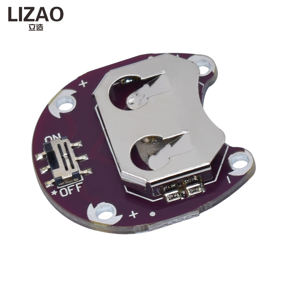 LIZAO CR2032 バッテリーブロックモジュール オン - Diy Electronics Holder のレビューと価格