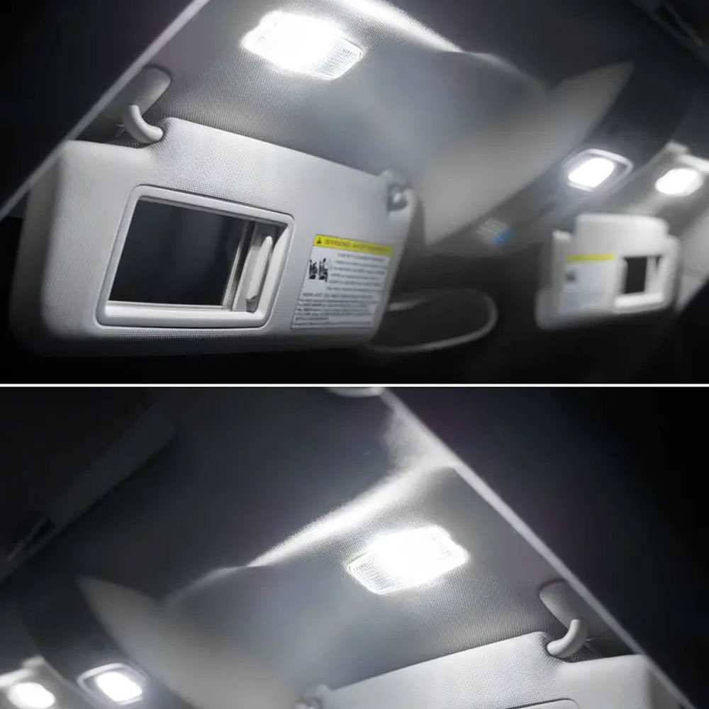 車の LED インテリア電球キットフォードフォーカス MK2 - Led Assortment Kit のレビューと価格
