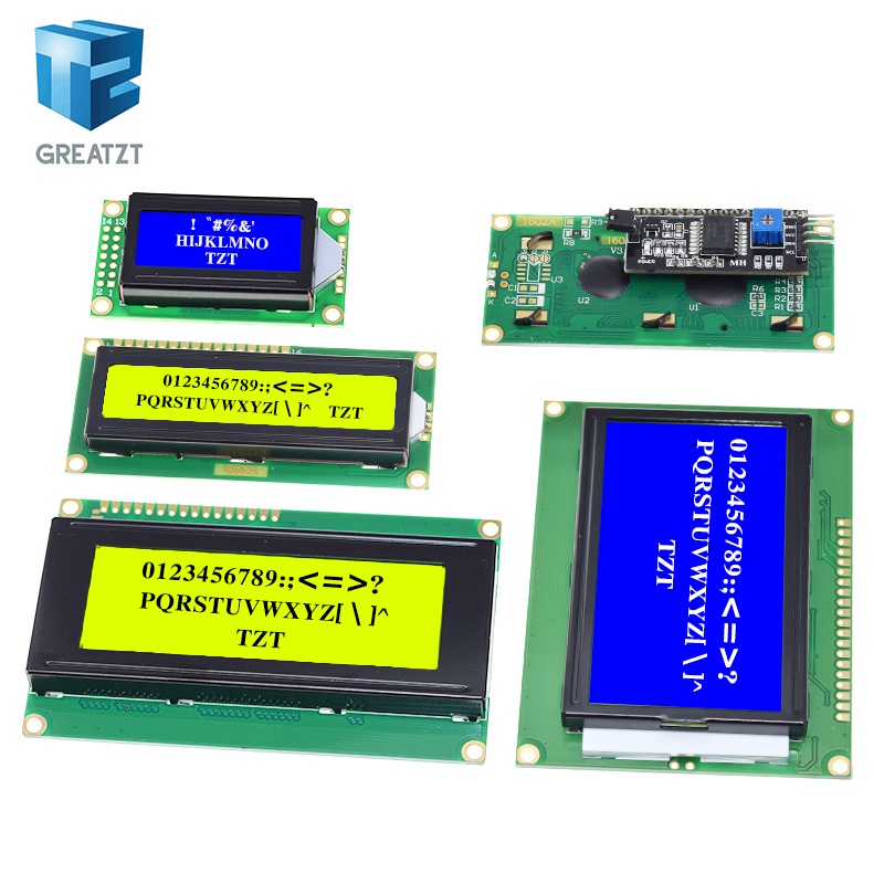 Lcd モジュール青緑スクリーン Arduino 0802  - I2C Lcd Display のレビューと価格