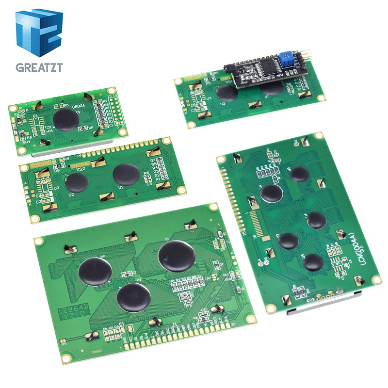 Lcd モジュール青緑スクリーン Arduino 0802  - I2C Lcd Display のレビューと価格