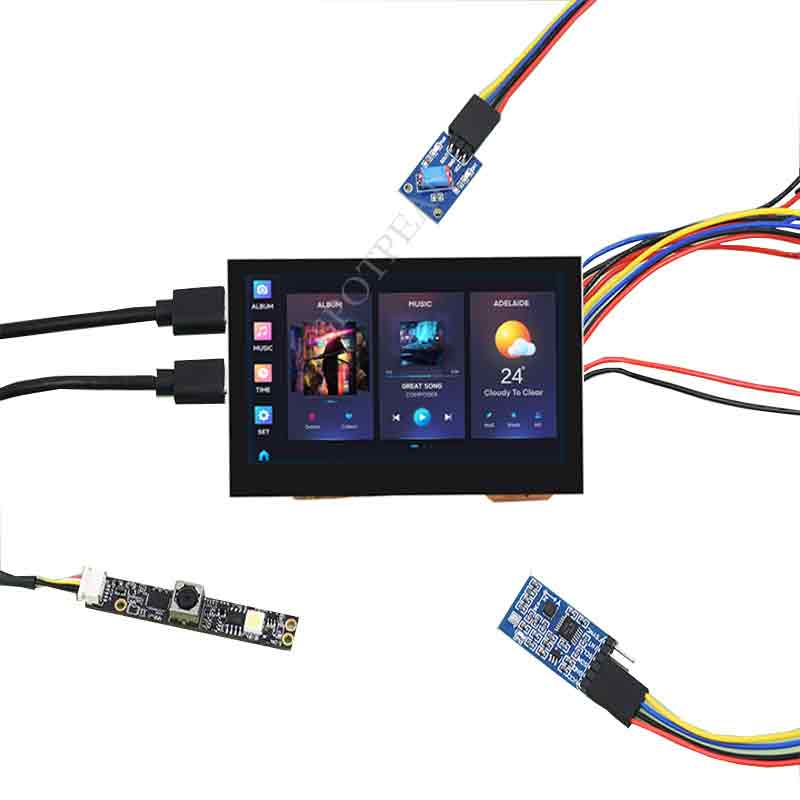 LCDタッチスクリーン,800x480,センサー付きlvgl - I2C Lcd Display のレビューと価格