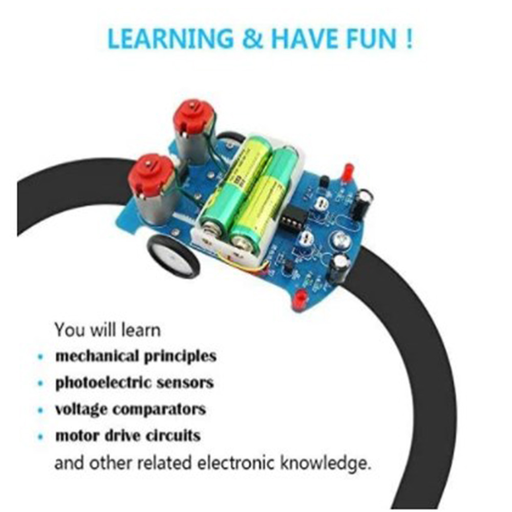 スマートカーDIY電子機器キット、溶接プロジェクト、練習用ラ - Diy Electronics Projects For Students のレビューと価格