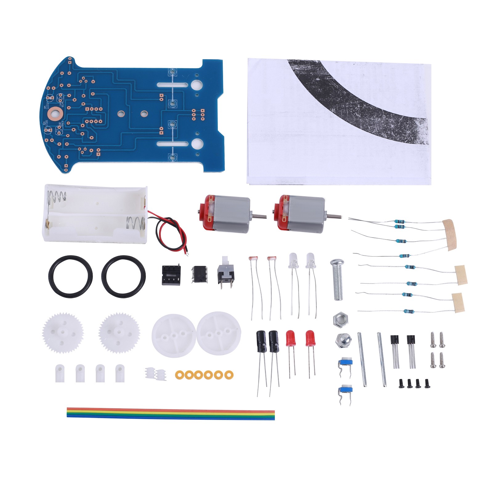 スマートカーDIY電子機器キット、溶接プロジェクト、練習用ラ - Diy Electronics Projects For Students のレビューと価格