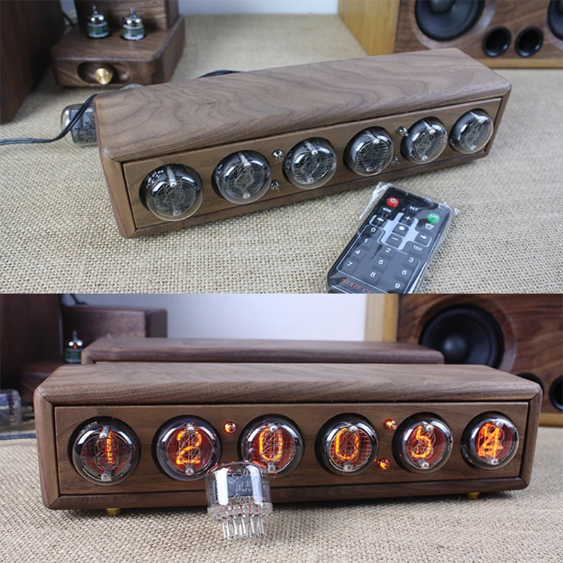 ブラックウォールナット材ギフトアイデア 高級木製ニキシー管時 - Diy Electronics Gift Ideas のレビューと価格