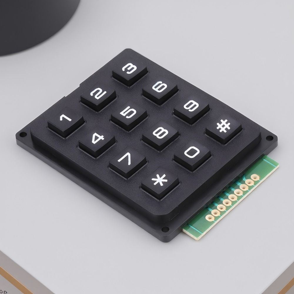 実用的な 12 キーキーボードモジュール 3x4 プッシュボ - Diy Electronics Uk のレビューと価格