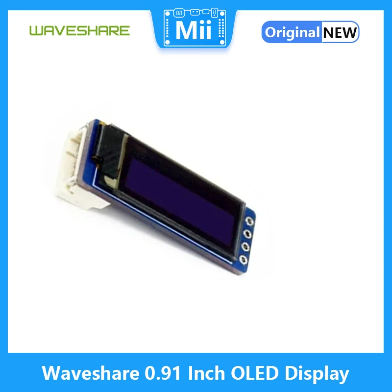 Waveshare 0.91 インチ OLED ディスプレイ - I2C Lcd Display のレビューと価格