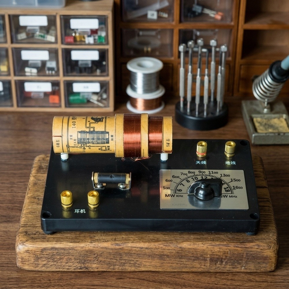 アナログ受信機DIYキット1セット、クリスタル検出器用、はん - Diy Electronics Projects For Beginners のレビューと価格