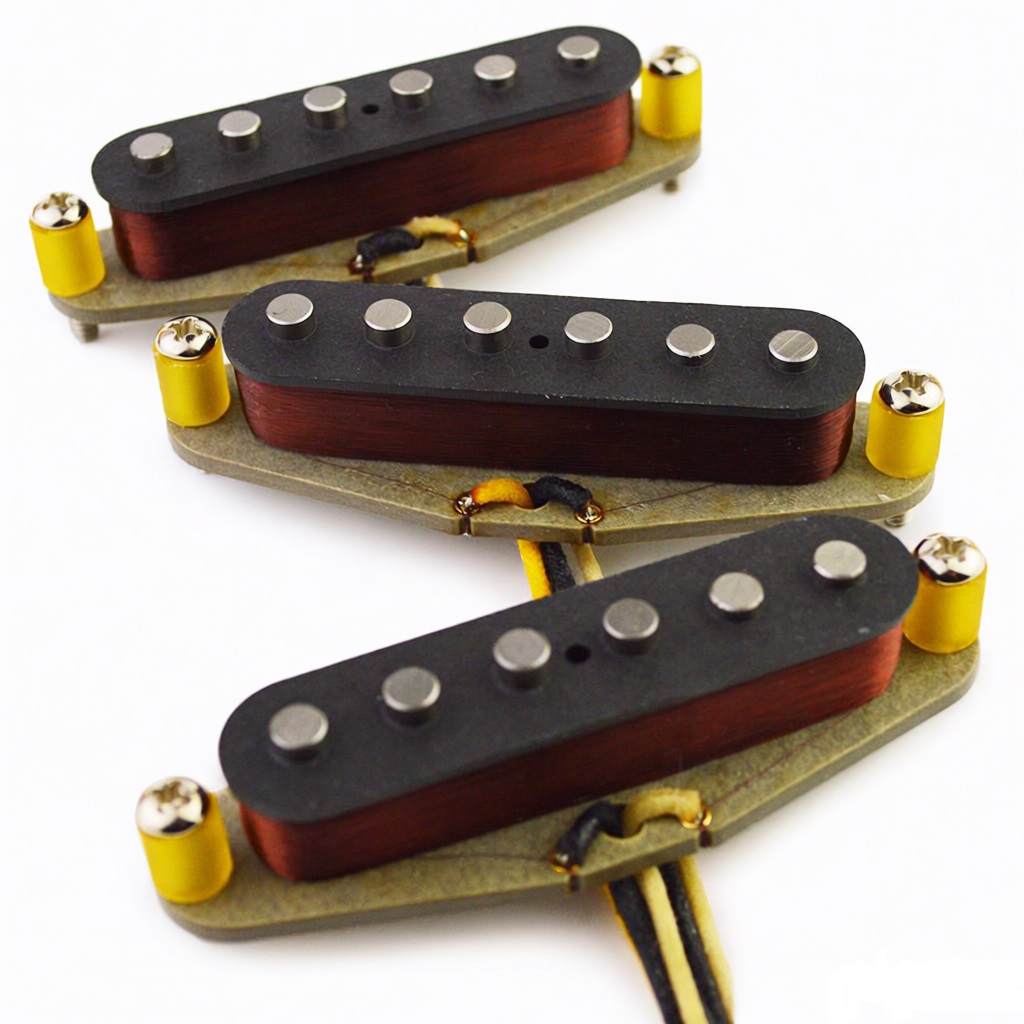 ヴィンテージ 1969 セット アルニコ 5 エレキギター  - Diy Electric Guitar Electronics のレビューと価格