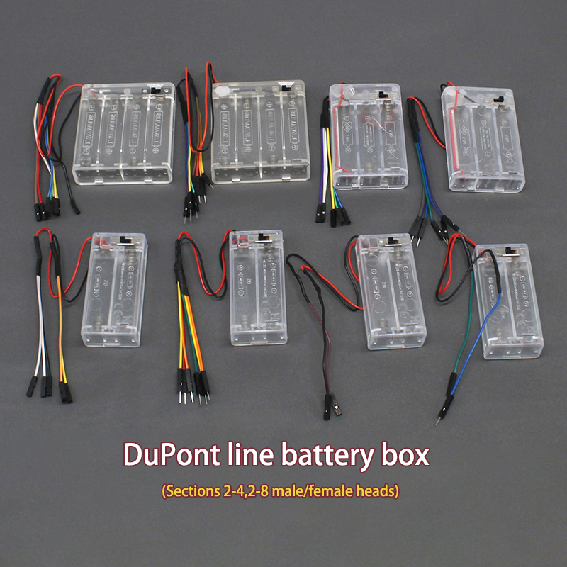 DIY 回路電源 多様なワイヤー バッテリーホルダー 5 - - Diy Electronics Holder のレビューと価格