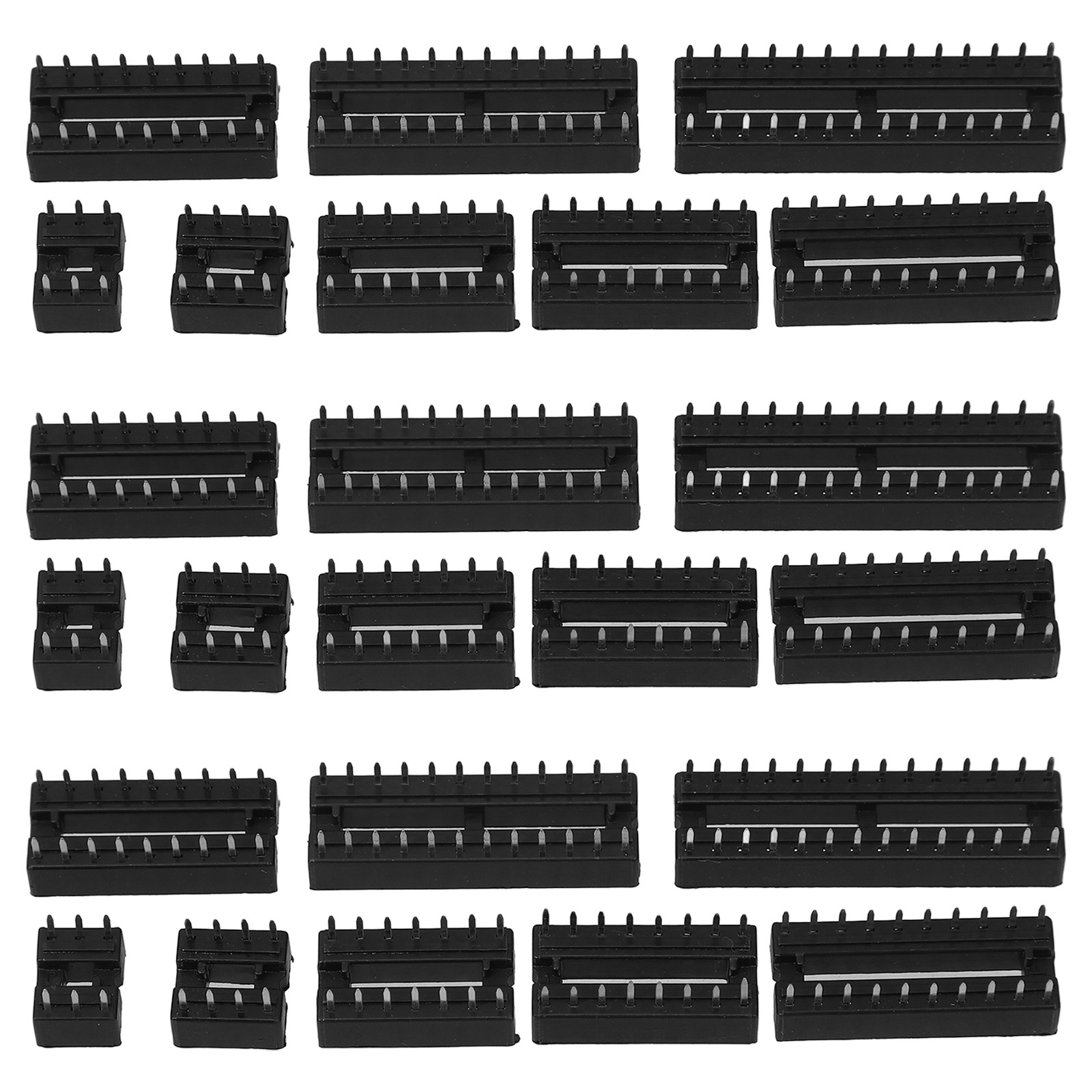 ICソケットセット DIP 6 8 14 16 18 20  - Diy Electronics Holder のレビューと価格