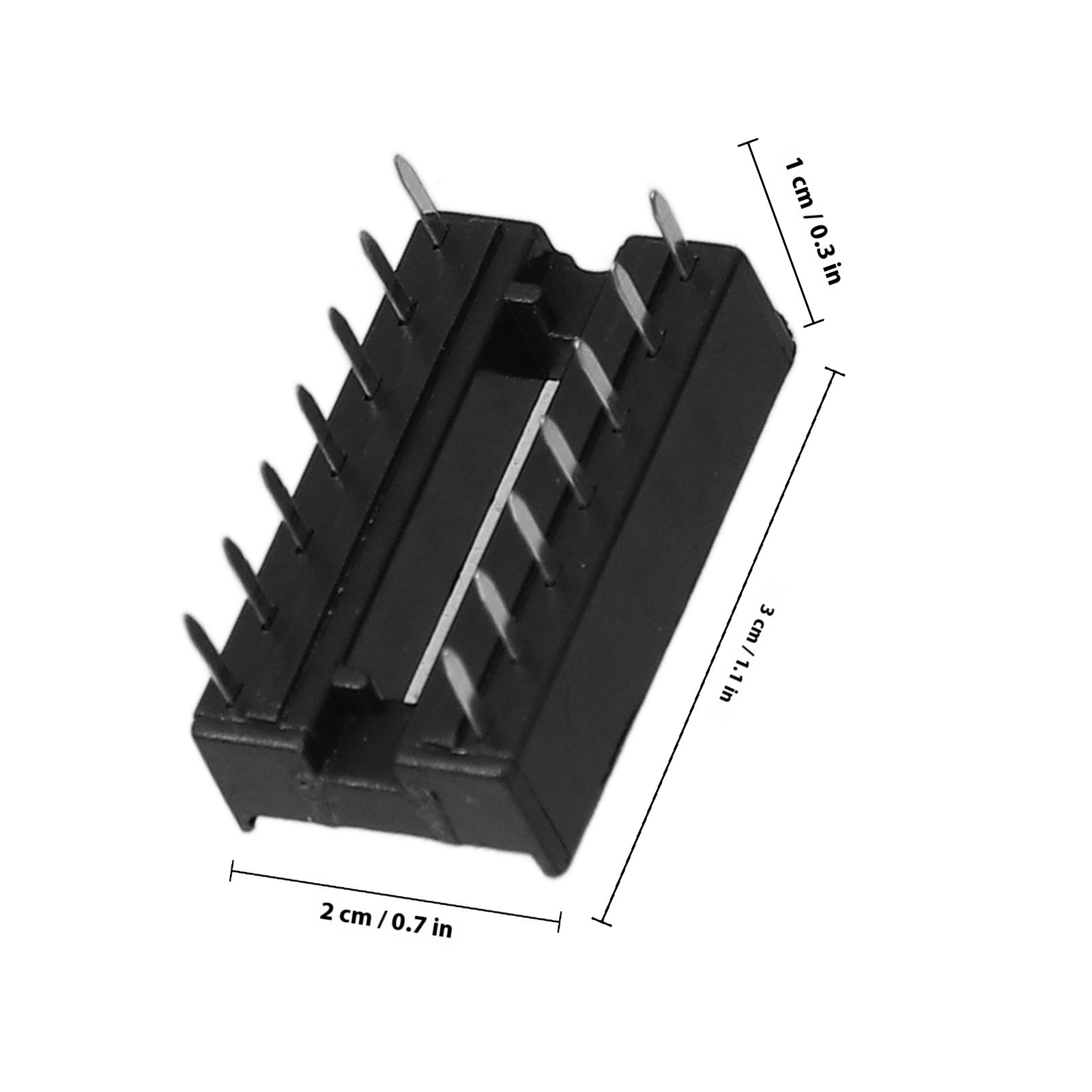 ICソケットセット DIP 6 8 14 16 18 20  - Diy Electronics Holder のレビューと価格
