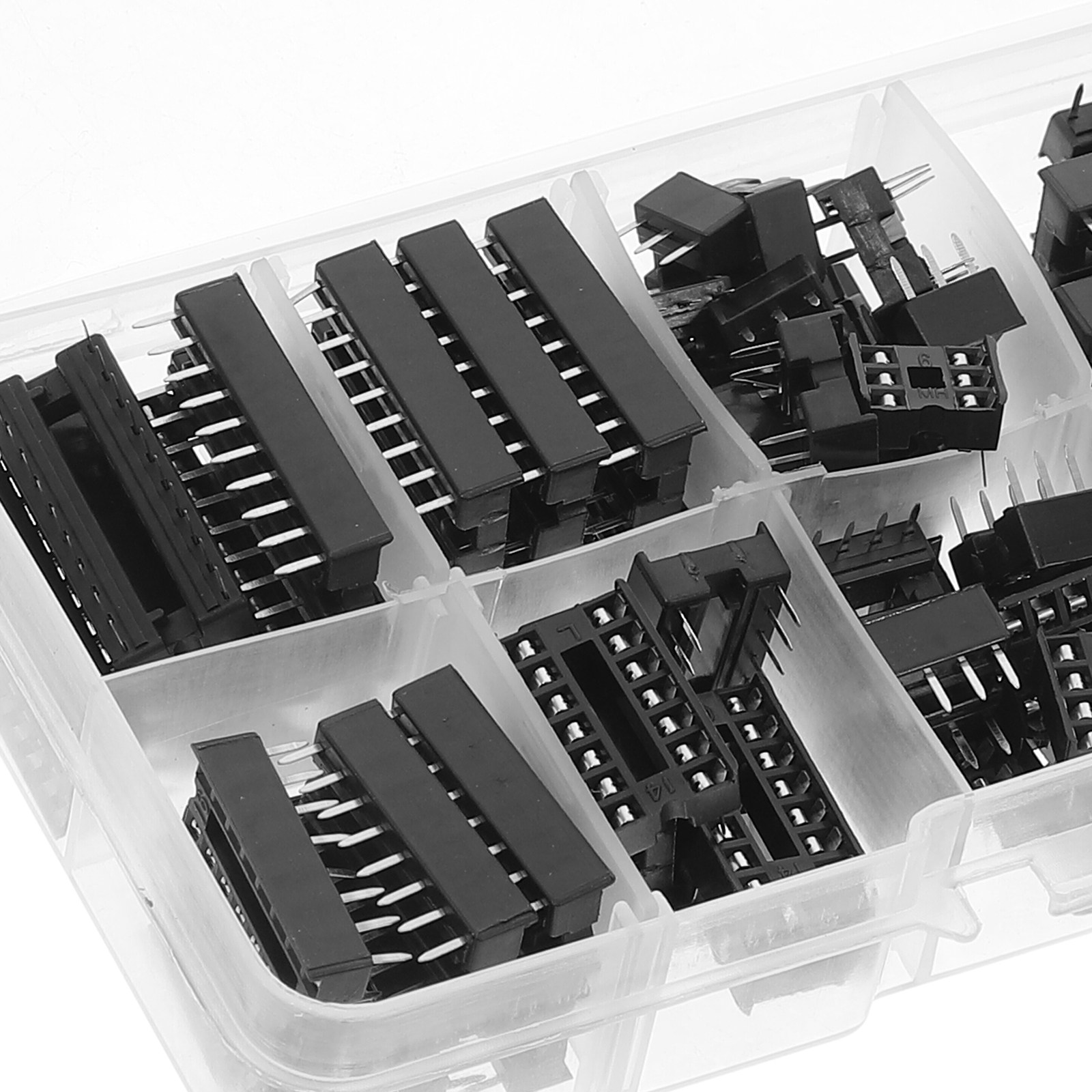 ICソケットセット DIP 6 8 14 16 18 20  - Diy Electronics Holder のレビューと価格