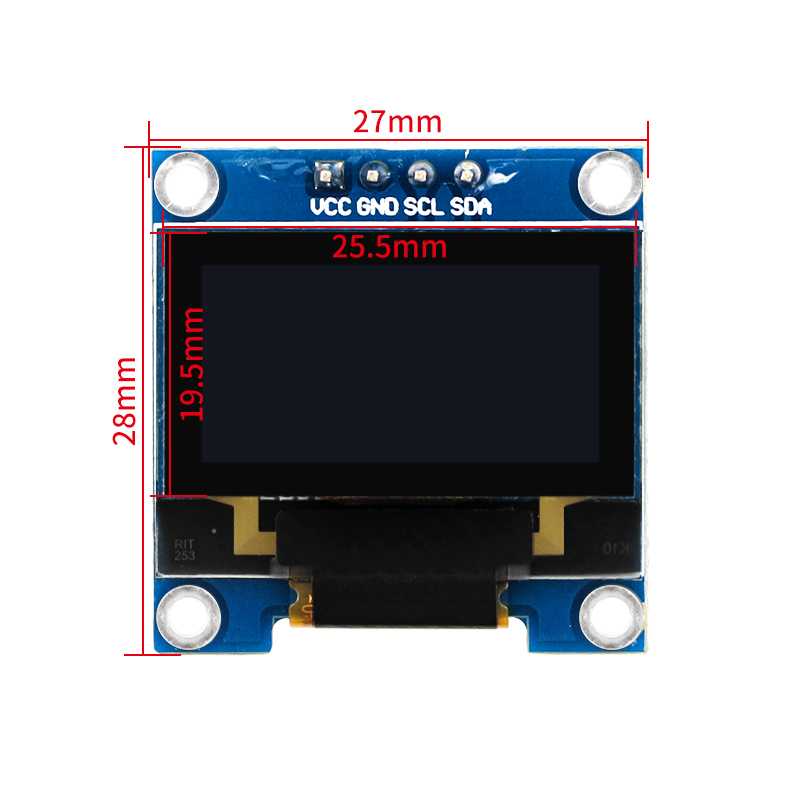 0.96 インチ OLED SSD1306 I2C IIC  - I2C Lcd Display のレビューと価格