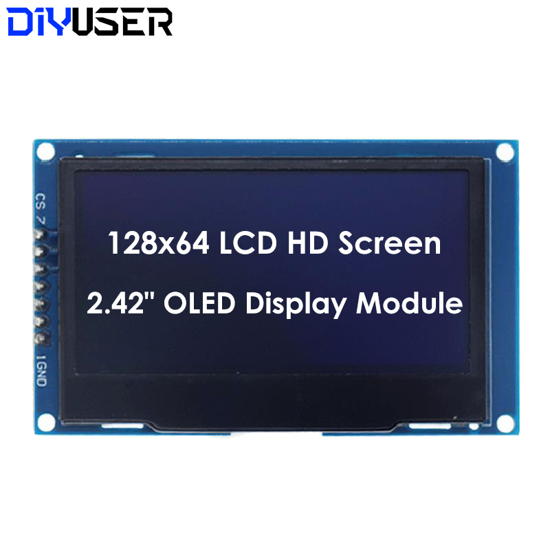 DIYUSER 2.4インチ 2.42インチ 128x64  - I2C Lcd Display のレビューと価格