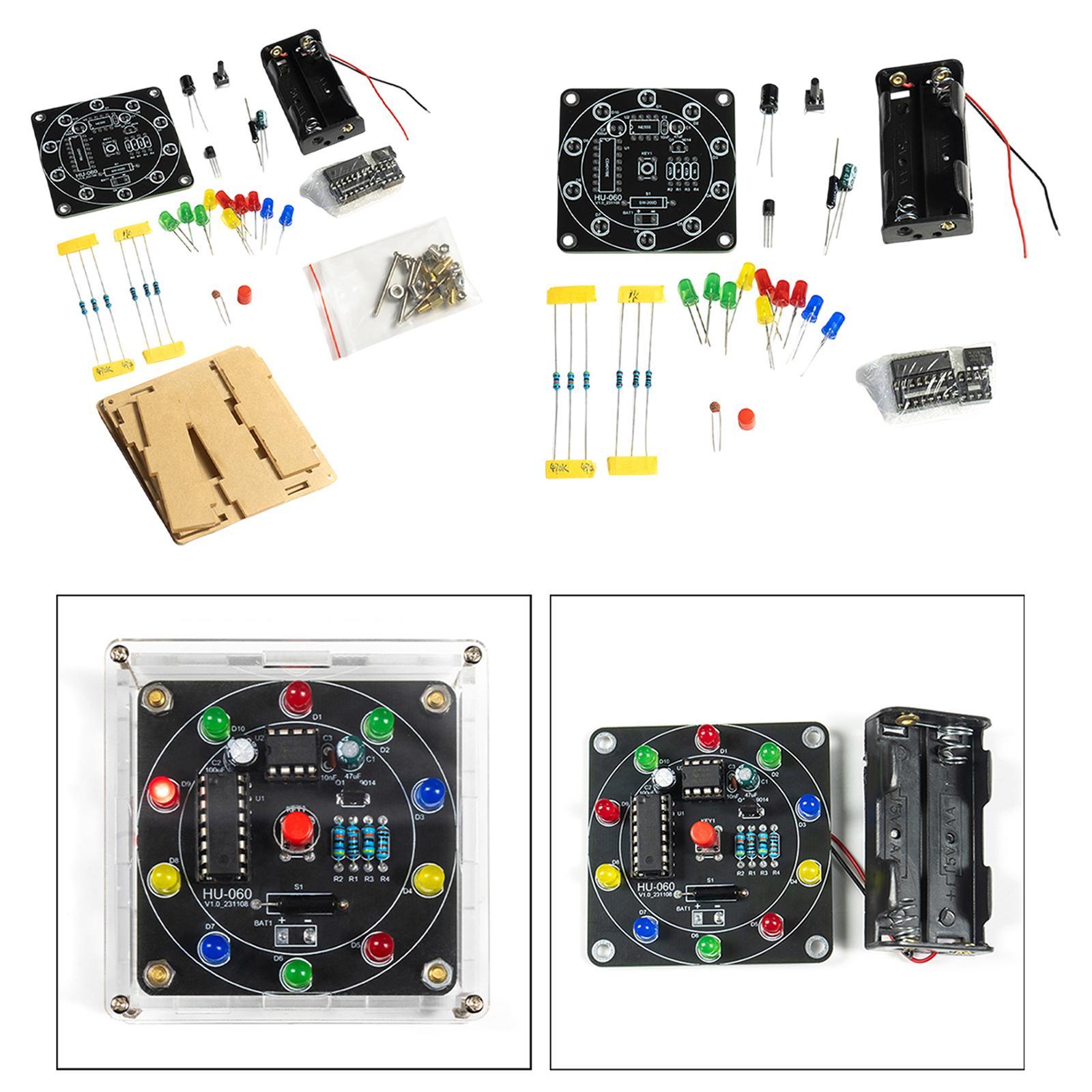 DIY 電子ラッキーフォーチュンホイールキット Ne555  - Diy Electronics Projects For Beginners のレビューと価格