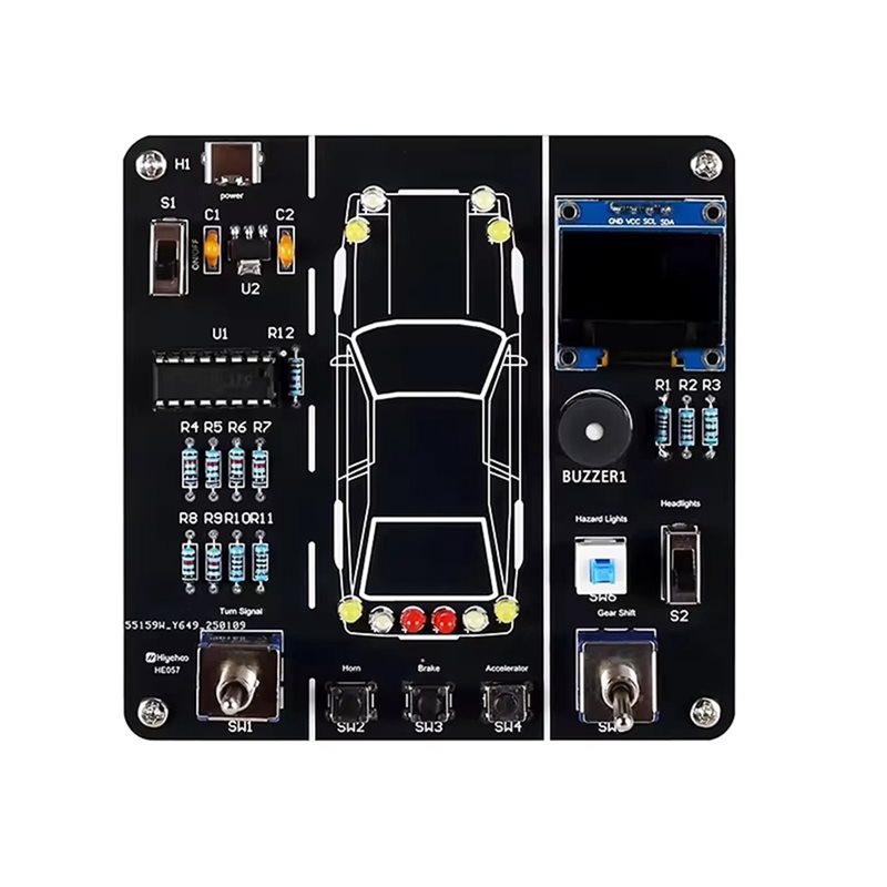 JABS-DIY 車の運転シミュレーション はんだ付け練習キ - Diy Electronics Projects For Students のレビューと価格