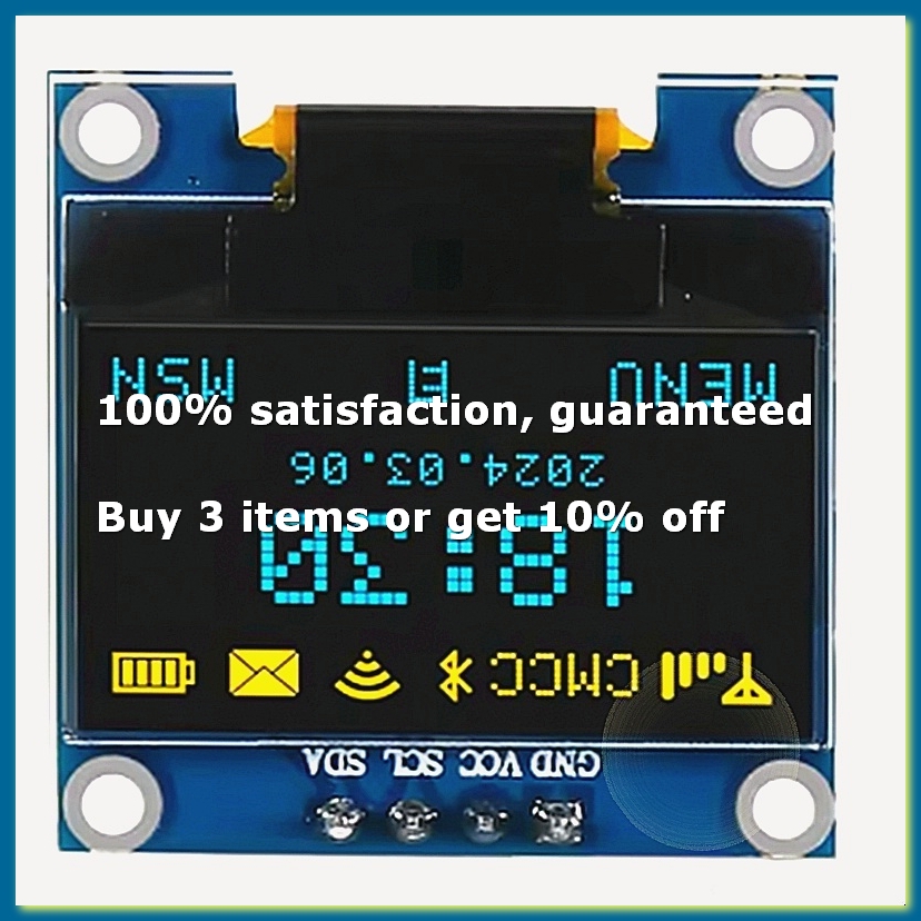 0.96 インチ OLED ディスプレイ画面モジュール I2 - I2C Lcd Display のレビューと価格
