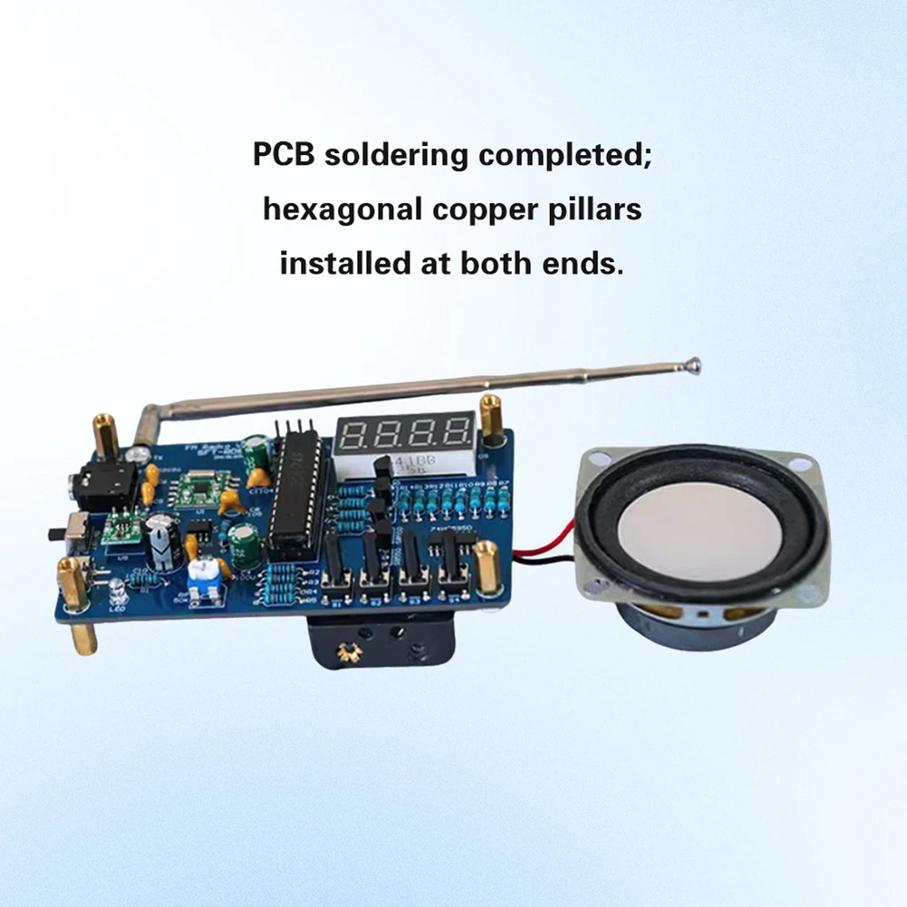uyuy DIY FMラジオ電子キット 調整可能な周波数 8 - Diy Electronics Projects For Beginners のレビューと価格