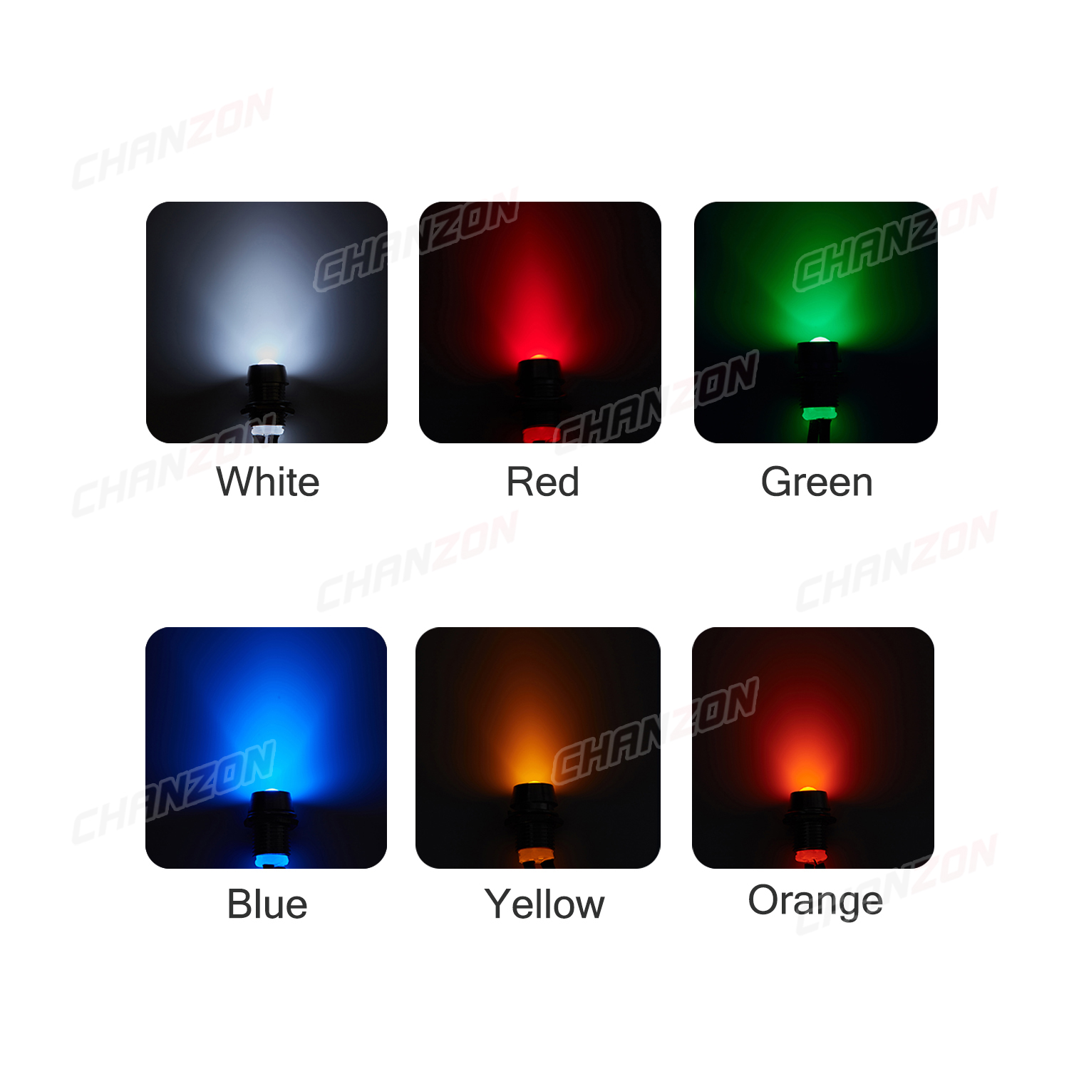 LEDインジケーターライトキット,赤,緑,青,黄色,オレンジ - Hobby Diy Electronics Kit のレビューと価格