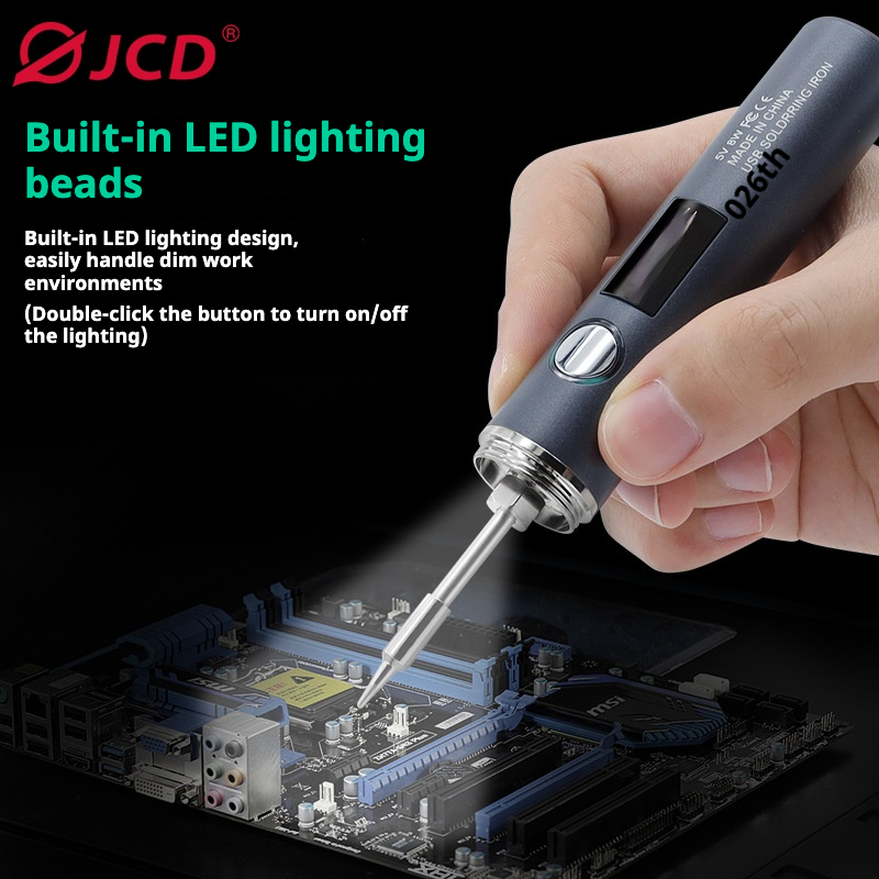 USB Type-C はんだごて、5段階温度調節 260～4 - Diy Electronics Bench のレビューと価格