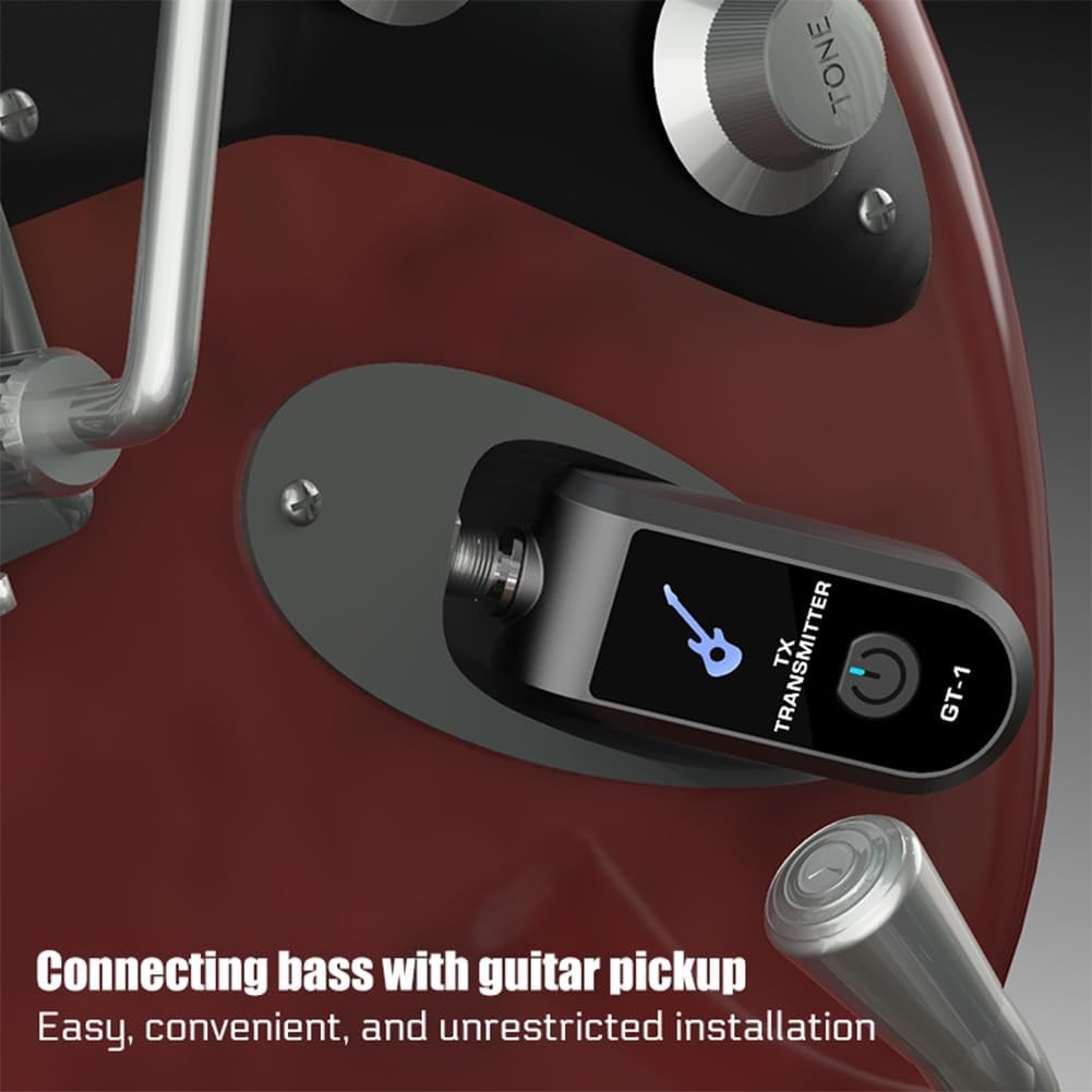 K-007 新型楽器用ワイヤレス送受信機、1対2の楽器用ピッ - Diy Electric Guitar Electronics のレビューと価格