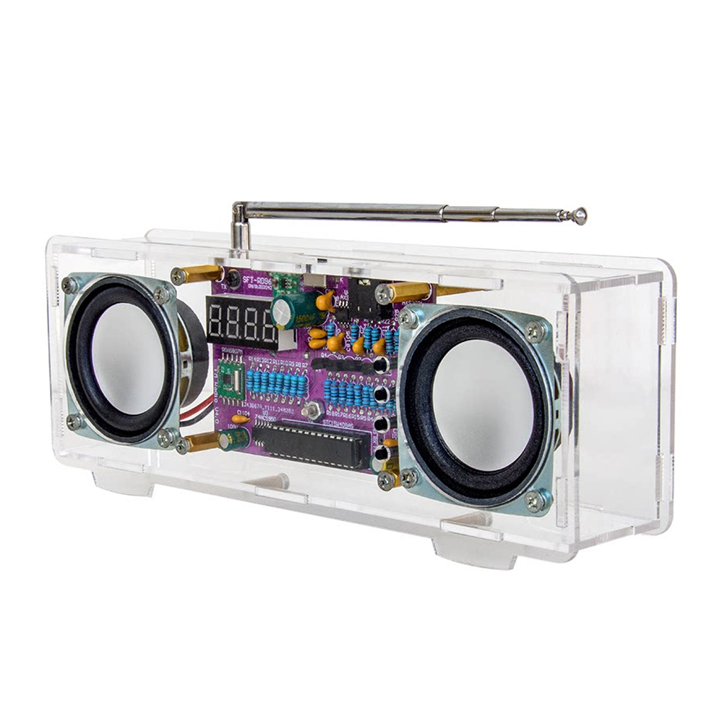 FM ラジオ電子 DIY キット 87.5-108MHZ は - Diy Electronics Youtube Channel のレビューと価格