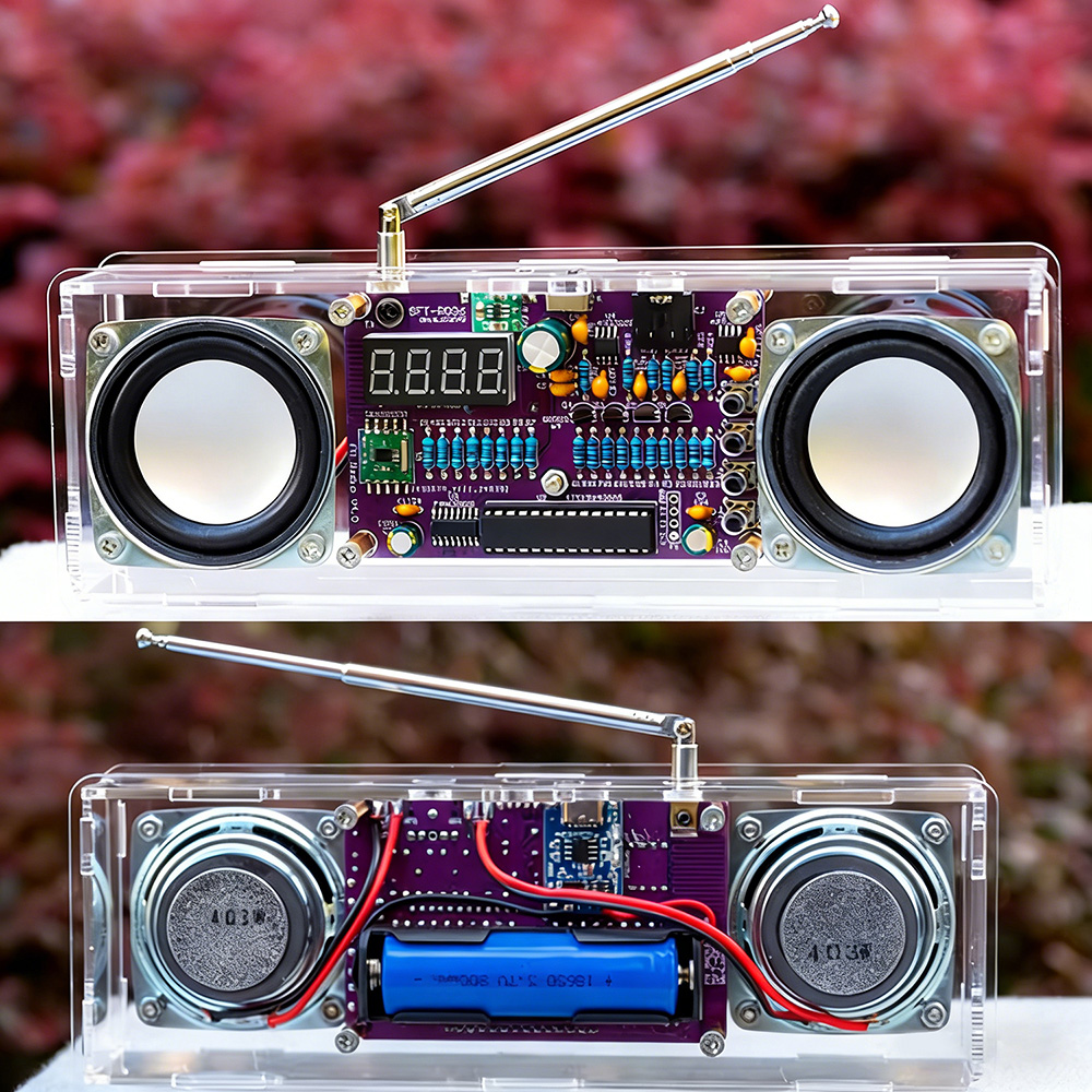 FM ラジオ電子 DIY キット 87.5-108MHZ は - Diy Electronics Youtube Channel のレビューと価格