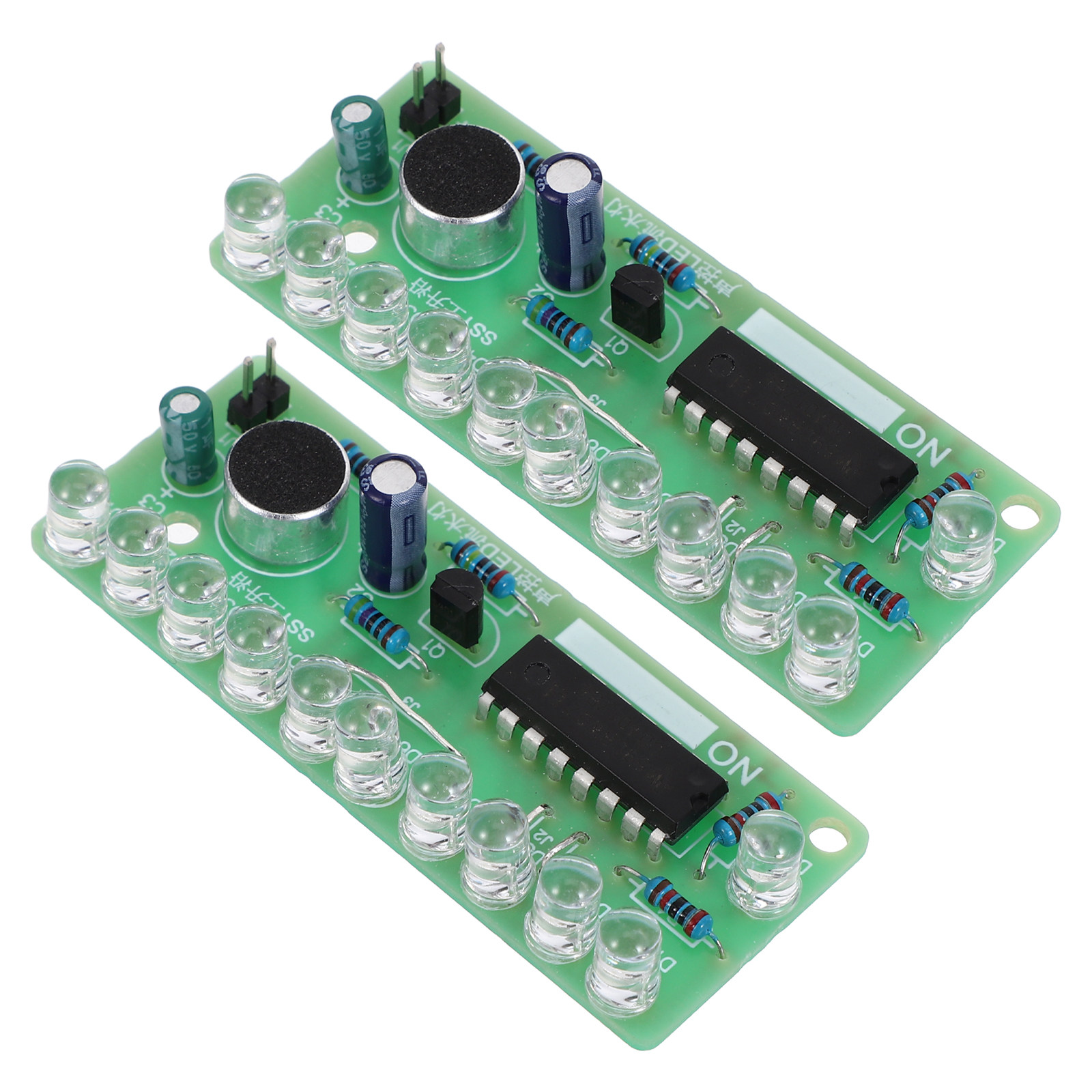 2セット 音声制御LEDフローライト ティーン向けはんだ付け - Diy Electronics Projects For Beginners のレビューと価格