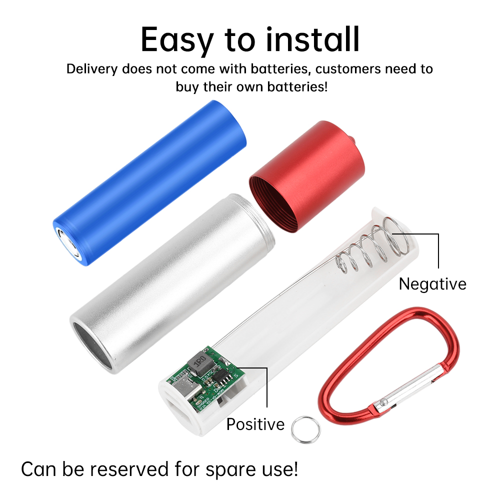 5V 2A 1x 18650/21700 USB Type- - Diy Box Electronics Mall のレビューと価格
