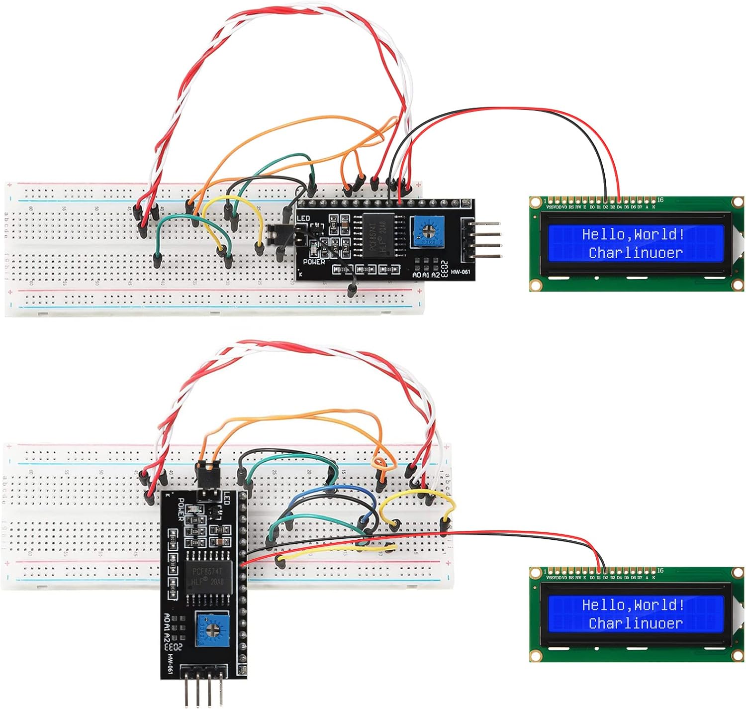 1セット 1602 LCD 20*4 ブルースクリーン I2 - I2C Lcd Display のレビューと価格