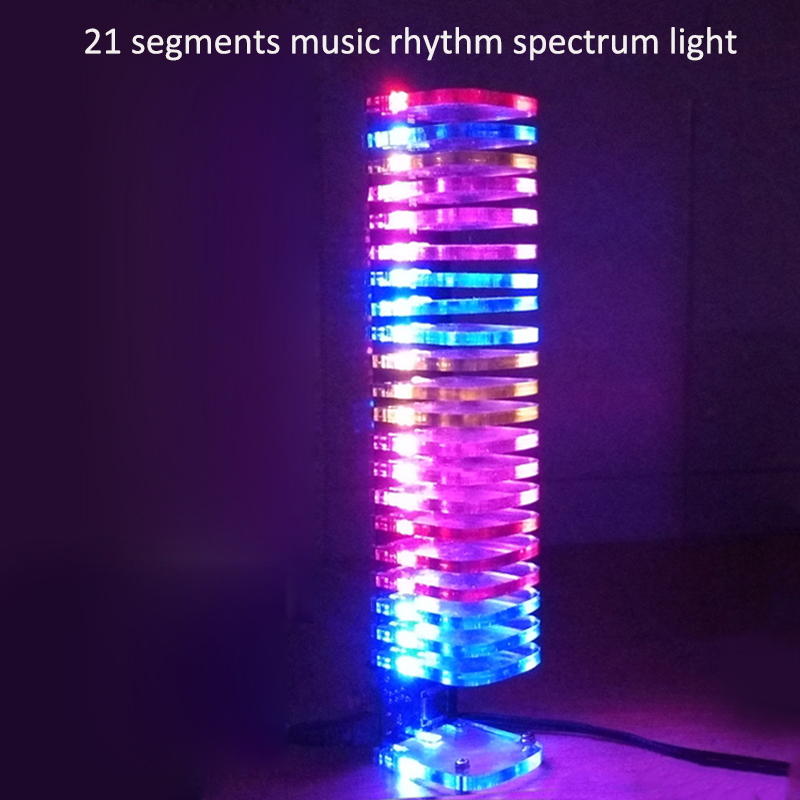 ソーラーライトキット,LED音楽照明キューブ,21セグメント - Diy Electronics Market のレビューと価格