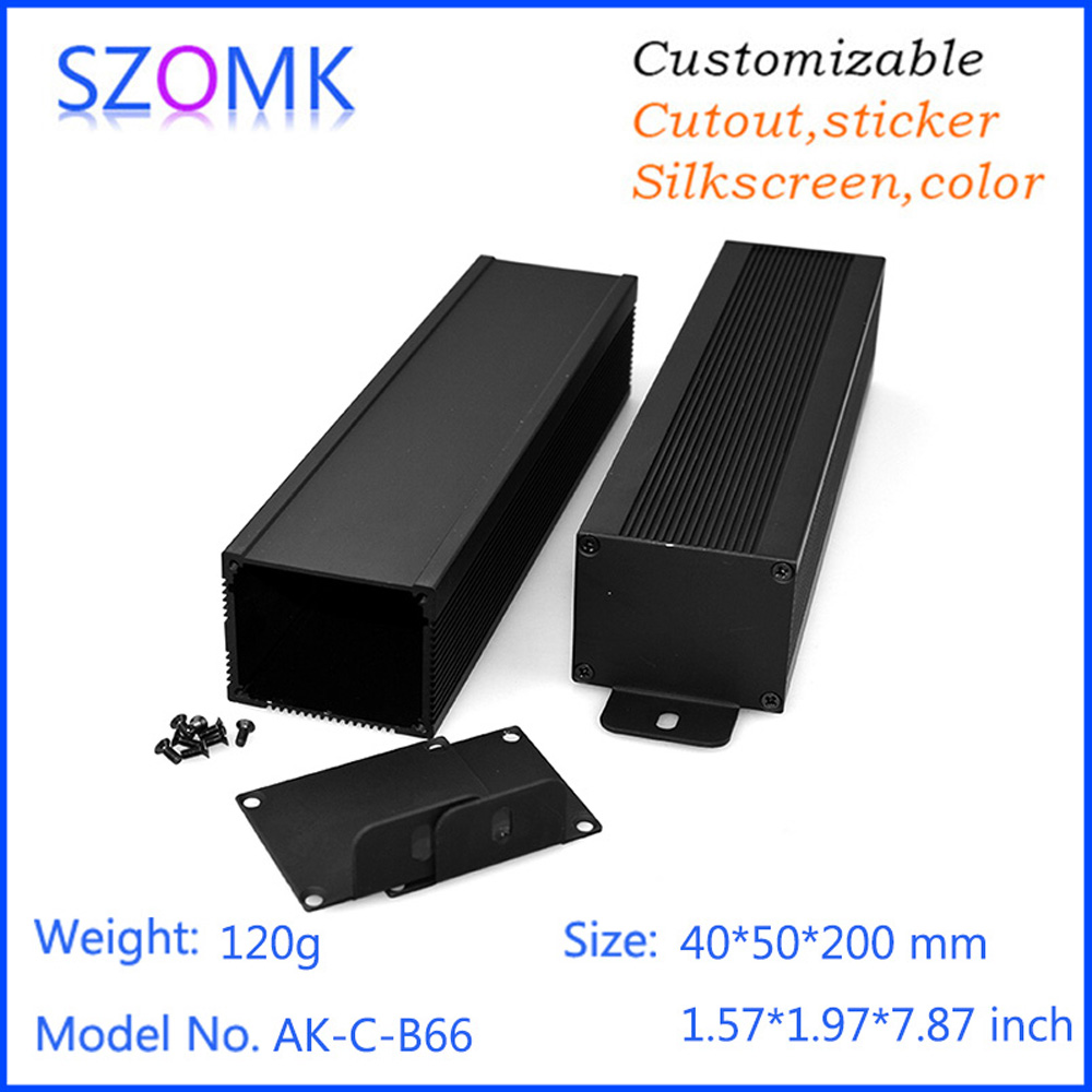 1 ピース 40*50*200 ミリメートルアルミボックスエ - Diy Box Electronics Mall のレビューと価格