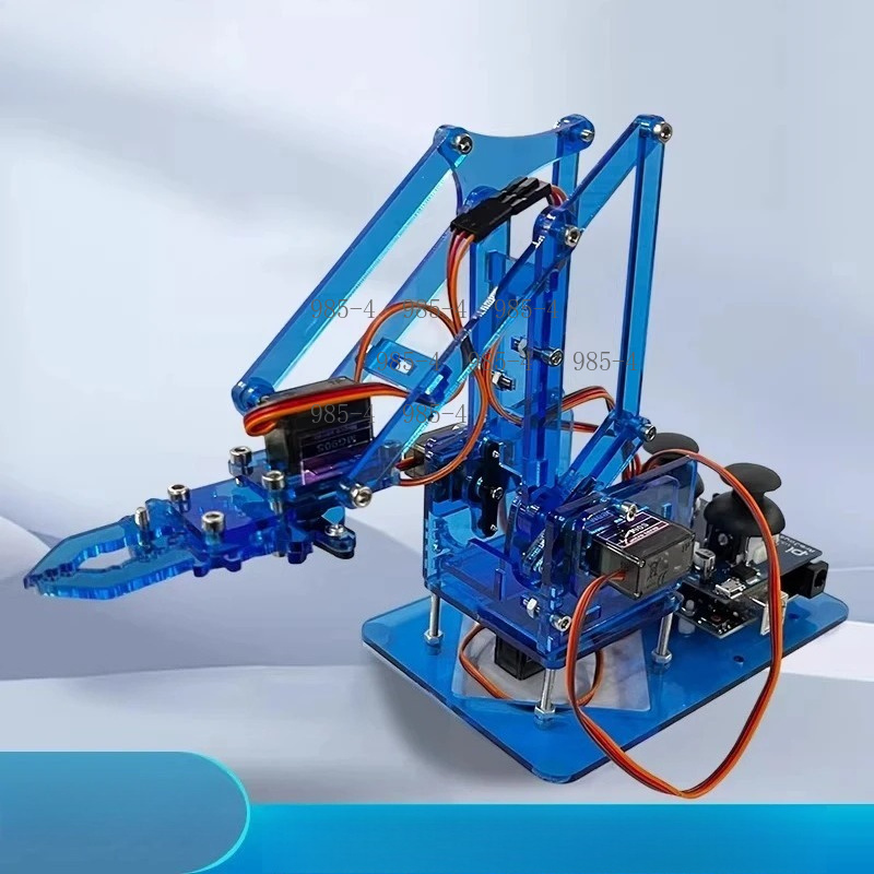 小型プログラマブルロボットアームDIYトレーニングキット 学 - Hobby Diy Electronics Kit のレビューと価格