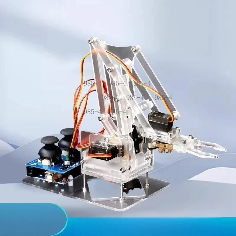小型プログラマブルロボットアームDIYトレーニングキット 学 - Hobby Diy Electronics Kit のレビューと価格