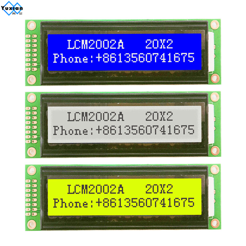 Lmb202d、wh2002、tc2002a、ac202a、 - I2C Lcd Display のレビューと価格