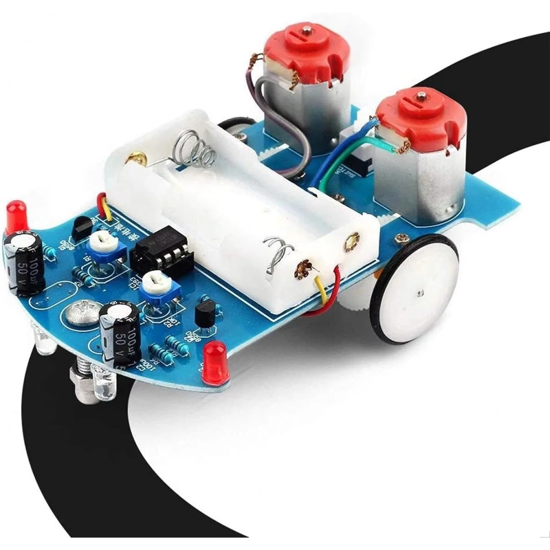 練習用はんだ付け学習キット スマートカーはんだ付けプロジェク - Diy Electronics Projects For Beginners のレビューと価格
