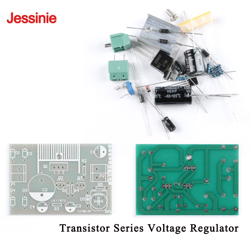 5 個/1 個トランジスタシリーズ電圧レギュレータキットコン - Diy Electronics Guide のレビューと価格