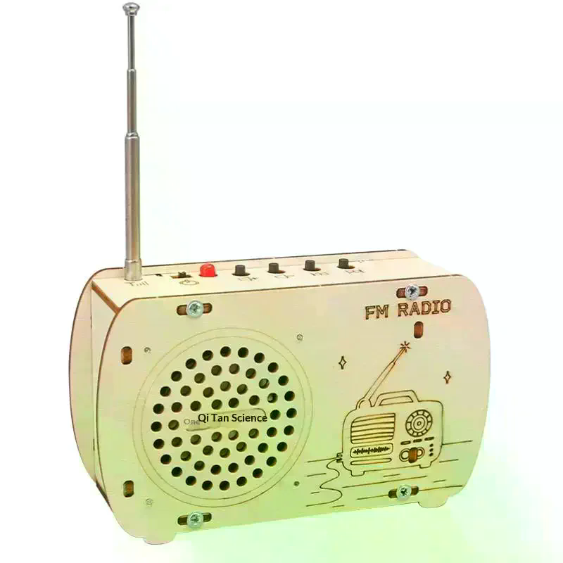 /Cna/DIY 木製 FM ラジオキット ヴィンテージ組み - Diy Electronics Projects For Students のレビューと価格